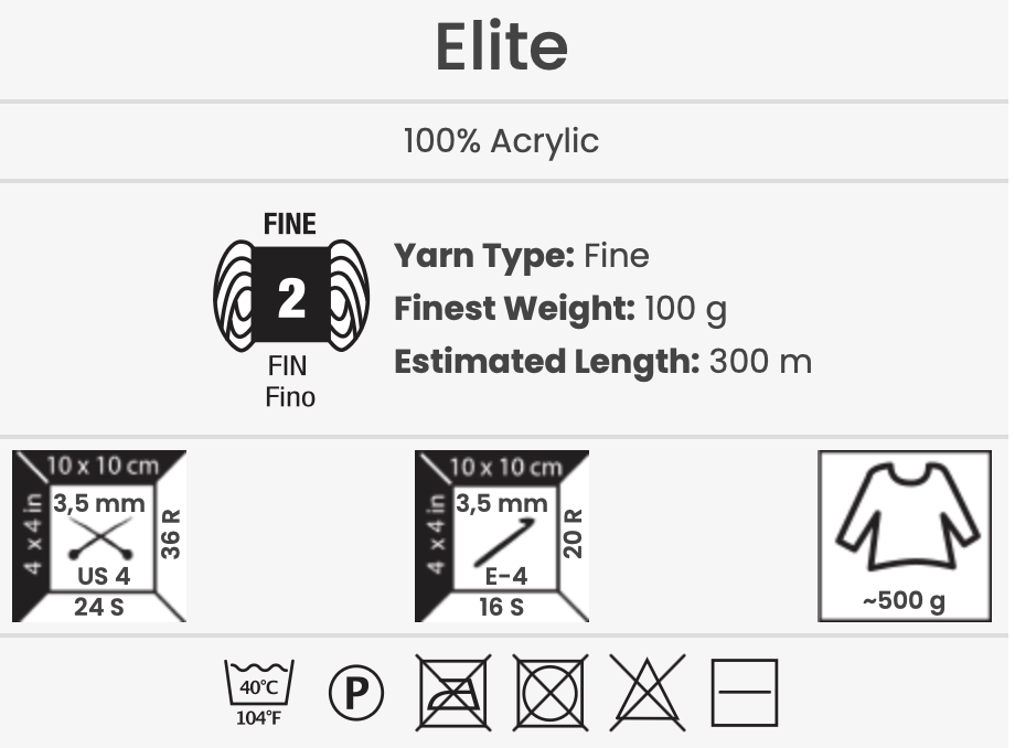 YarnArt Elite